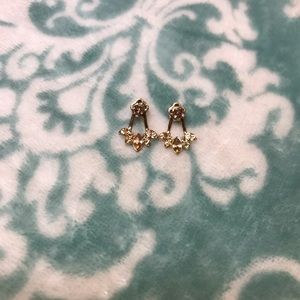 💕🌹Pink Dainty Jacket Back Earrings🌹💕